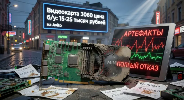 Видеокарта 3060 цена б/у: на что смотреть и сколько реально стоит карта с пробегом